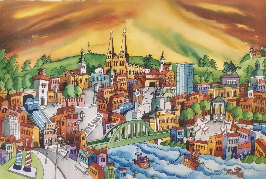 Domenico Gonzi - Zagreb ja volim